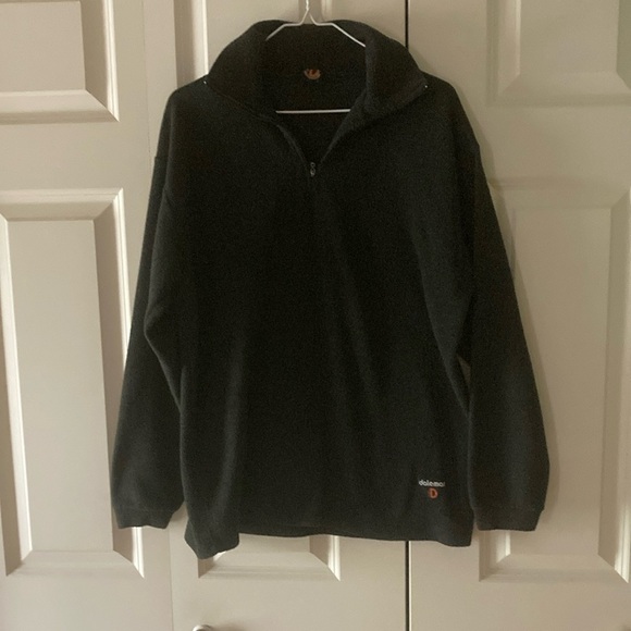 Dalemar quarter zip pullover fleece mens large Italy casual lightweight warm - Picture 1 of 6